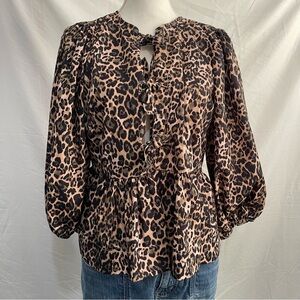 Leopard Print Women's Top